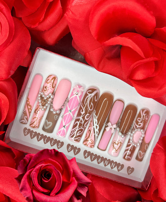 Pink chocolate