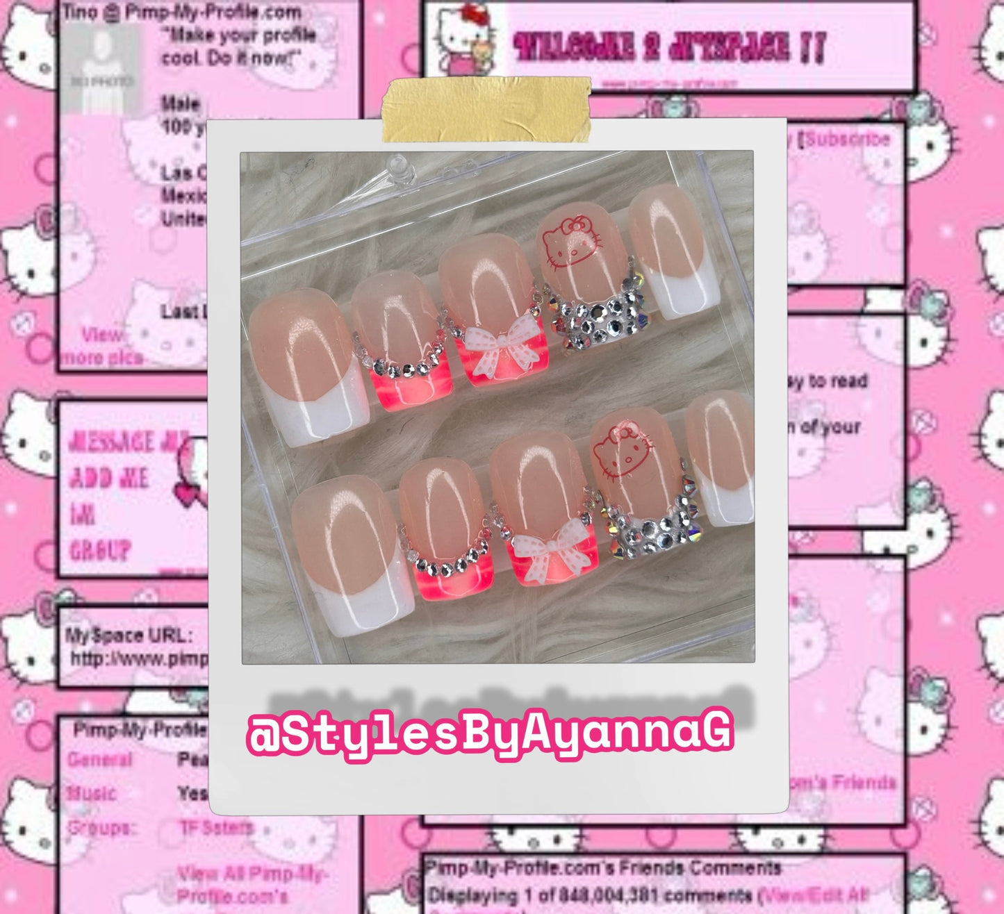 Mini hello kitty’s