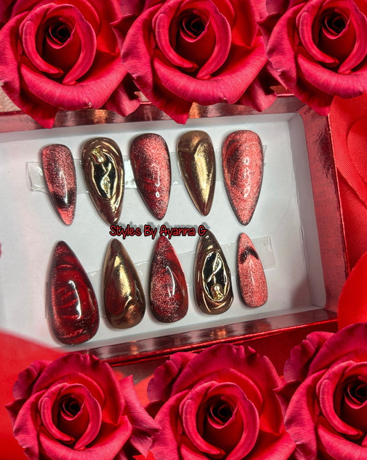 Gold roses
